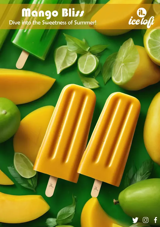 Mango ice candy